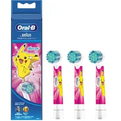 ブラウン EB10S-3 PKMPK ピンク オーラルB 子供用やわらかめブラシ 3本 ポケモン EB10S3PKMPKのサムネイル