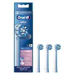 ブラウン(BRAUN) EB60X3EL 白 オーラルB 電動歯ブラシ用 替えブラシ やわらか極細毛 3本入り
