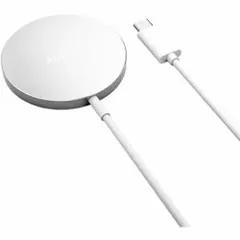 オーキー LC-A1S-WT ホワイト マグネット式ワイヤレス充電器