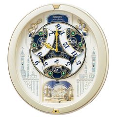 新品SEIKO（セイコー）電波からくり•アミューズ12星座掛け時計RE582G