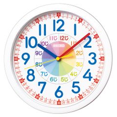 SEIKO 掛時計 クォーツ 学校時計 QE301N 大型直径50cm 動作確認 - メルカリ