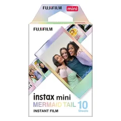 富士フイルム(FUJIFILM) チェキ instax mini フィルム マーメイドテイル WW1 チェキmini用インスタントフィルム 10枚入り
