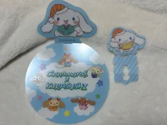 シナモロール　くら寿司　オリジナルふた・ストローチャームセット