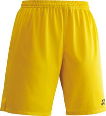YONEX バドミントンパンツ イエロー YONEX ハーフパンツ イエロー バドミントン - メルカリ