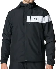 アンダーアーマー UNDER ARMOUR UA MESH LINER COLORBLOCK JACKET メンズ ジャケット アウター 撥水 軽量 メッシュ トレーニング 運動 フーディー シンプル  6007836 001 BLACK