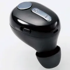 エレコム(ELECOM) LBT-HSC30MPBK ブラック 超極小Bluetoothハンズフリーヘッドセット