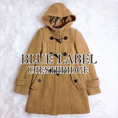 ブルーレーベルクレストブリッジ ダッフルコート38フード付きメガ