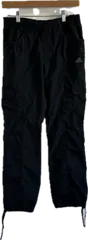 Z1714 【美品】adidasアディダス　カーゴパンツ　ボトムス　グレー　レディース　Lサイズ