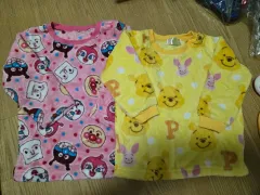 フリース トップス クマのプーさん 90 앙팡マン100