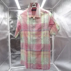 RALPH LAUREN ラルフローレン レディース 半袖 マドラスチェック シャツ サイズ4