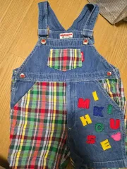 ミッキーハウス 100 サスペンダー