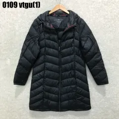 Tommy Hilfiger トミーヒルフィガー レディース ダウンジャケット ロング丈 ブラック L