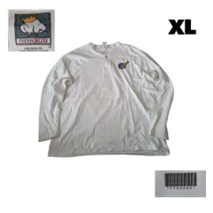 90sUSA製COTTON DELUXE ヘンリーネックTシャツロンTシングルステッチ　YY00040のサムネイル