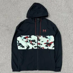 UNDER ARMOUR アンダーアーマー カモフラージュ バイカラー ウィンドブレーカー v0694