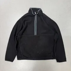 パタゴニア ブラック フリース ハーフジップアップ Synchilla（シンチラ）