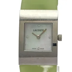 Lacoste(ラコステ) 腕時計 - 6000 レディース ラインストーン ホワイトシェル