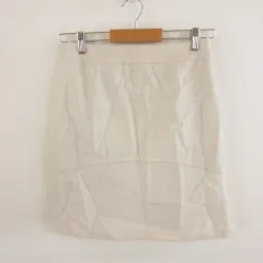 ユナイテッドアローズ UNITED ARROWS ミニスカート 台形 ベージュ 36 *E702