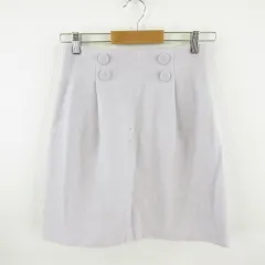 アナトリエ ANATELIER ミニスカート 台形 薄紫 36 *E246