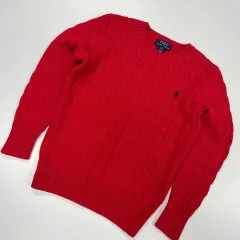 10-12t ラルフローレン Polo Kids レッド ニット