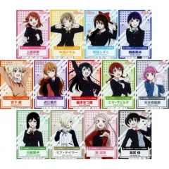 【中古】キャラカード 全13種セット 「ラブライブ!虹ヶ咲学園スクールアイドル同好会 トレーディングアクリルカード」