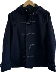 Z1714 【美品】VENCE EXCHANGEヴァンスエクスチェンジ　ダッフルコート　アウター　ネイビー　レディース　Mサイズ