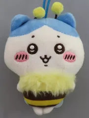 【中古】ぬいぐるみマスコット・ぬいぐるみバッジ ハチワレ 「ちいかわ なんか小さくてかわいいやつ ハチさんぬいぐるみ」 セブンイレブン限定