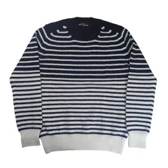 "tricot COMME des GARCONS" Alpaca Blend Border Sweaterのサムネイル