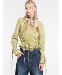 poppy あさぎーにょ military flare tunic - メルカリ