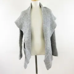アナイ ANAYI ニットカーディガン 長袖 グレー 38 *T703