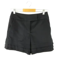 ユナイテッドアローズ UNITED ARROWS ショートパンツ 黒 36 *T767