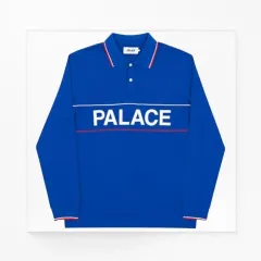 宇宙実物@ 17fw PALACE パレス ハンドル ロングスリーブ ポロ