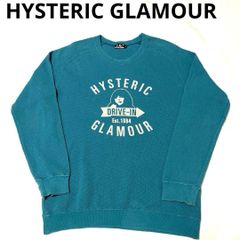 ヒステリックグラマー DRIVE-IN サーマルシャツ Sサイズ ターコイズ
