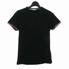 モンクレール MONCLER MAGLIA T-SHIRT Tシャツ カットソー 半袖 XS ブラック 黒 F10918C71600