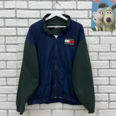 トミーヒルフィガー ナイロン ジャケット (男性/初期) - L