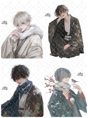 サカモトデイズ スラー 缶バッジ＆アクリルカード まつり湯ver. 14個