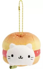 [중고] 열쇠 고리 슈크림 계속 함께 봉제 인형 [Nyan Nyanko]