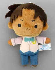 【中古】ぬいぐるみマスコット・ぬいぐるみバッジ 服部平次 ぬいぐるみマスコット 「セガ ラッキーくじオンライン 名探偵コナンカフェ -ガーデンパーティー」 D-4賞