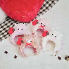 ※受注制作品/納期約14日※ ハートを届けるアルパカさん帽子🦙💝