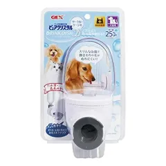 GEX ピュアクリスタル ピュアクリスタル ドリンクディッシュ D サークル・ケージに取り付け 飲みやすい浅皿形状 お手入れ簡単 たれ耳 長毛