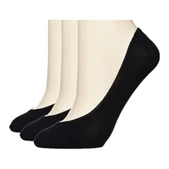 [オカモト] 脱げない ココピタ フットカバー 浅め パンプス用 綿混 カジュアルタイプ レディース D440-422 ブラック 23.0cm~