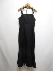 アプレジュール apres jour マーメイド キャミ ワンピース F 黒 ブラック