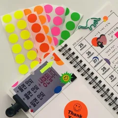 蛍光ネオン 견출지オールインワンセット