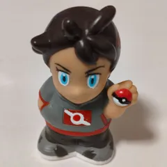 ゴウ トレーナー 指人形 ポケモンキッズ ソフビ フィギュア ポケモン 人間キャラ