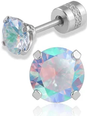 【つけっぱなし/金アレ対応】 ピアス 金属アレルギー対応 ファーストピアス セカンドピアス サージカルステンレス メンズ レディース ネジ式 両耳 2個セット