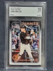 2024 トップス シリーズ 2 - 李政厚（イ・ジョンフ） ルーキー RC brg 10 級 カード