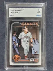 2024 トップス アップデート - 李政厚（イ・ジョンフ） ルーキー デビュー RC brg 10 級 カード