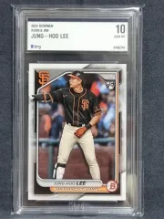 2024 バウマン - 李政厚（イ・ジョンフ）ルーキー ベース brg 10 級 カード