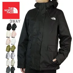 ノースフェイスTHE NORTH FACE レディース 3ウェイジャケットW MONARCH TRICLIMATE JKT-RTOウィメンズ モナークジャケットブラックヘザー メルドグレーヘザー ホワイトミリタリーオリーブ カフェクリーム ブラックナイロンジャ