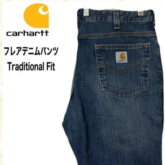 Carhartt　カーハート　フレアデニムパンツ　Traditional Fit　ブーツカット　12×30のサムネイル