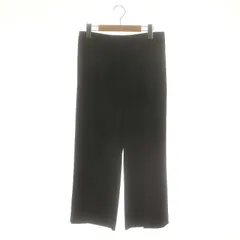 アイシービー iCB Fiedワイドパンツ スラックス クロップド 9 黒 ブラック /AT ■OS